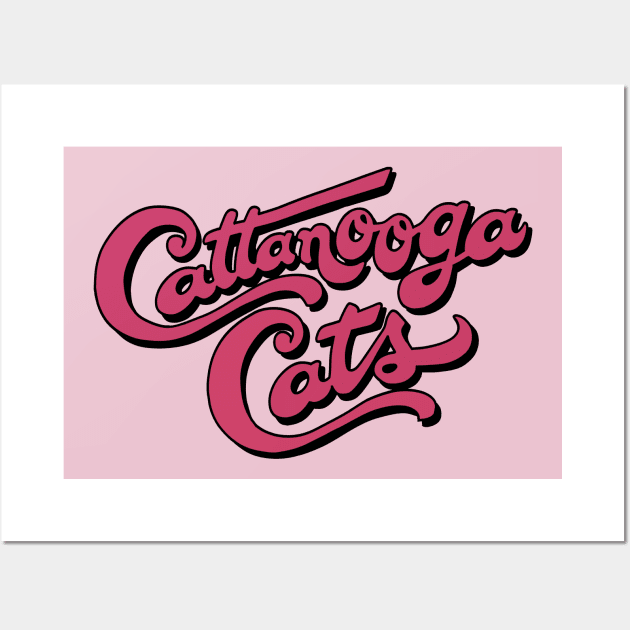 Cattanooga Cats Classic 60s Cartoon Wall Art by GoneawayGames